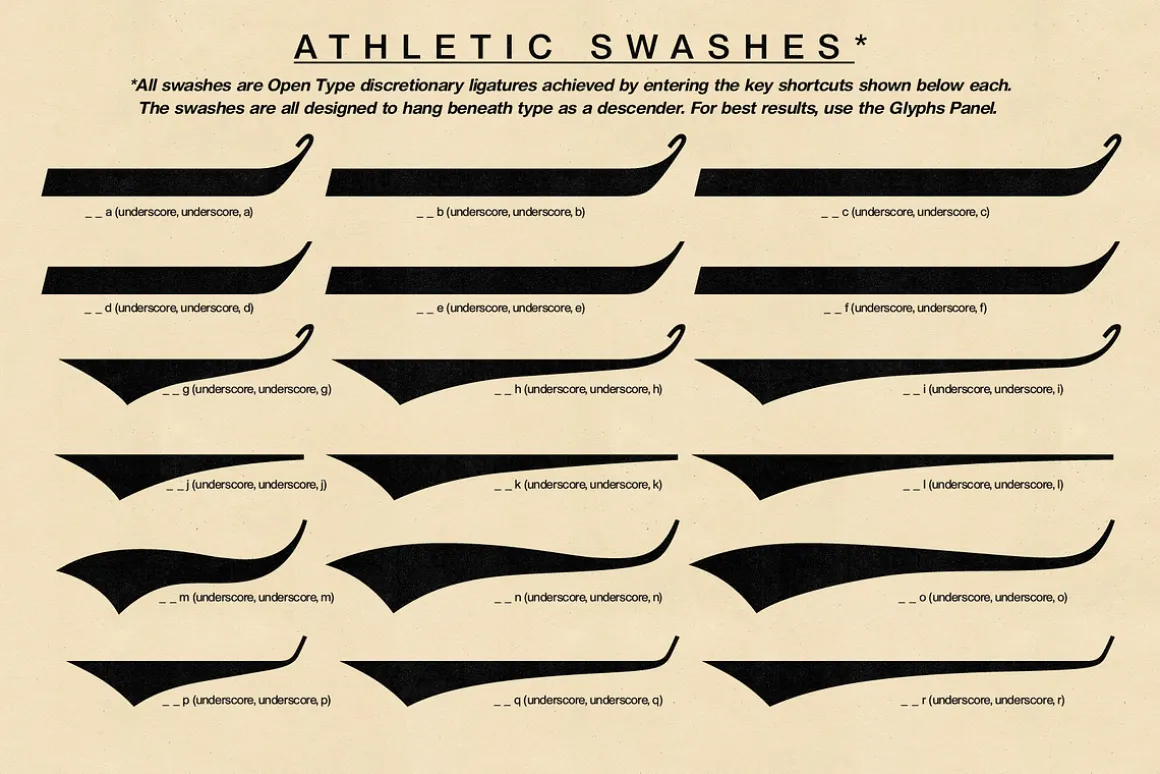 Bandbox | Athletic Script Typeface