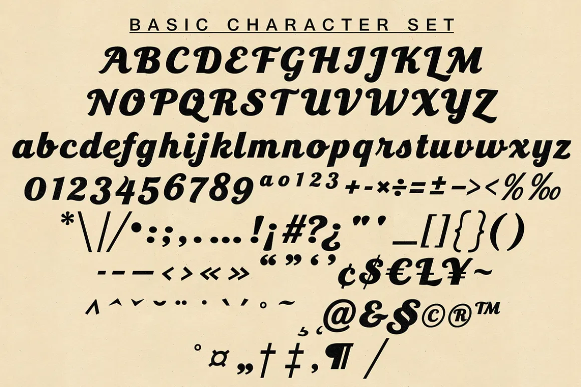 Bandbox | Athletic Script Typeface