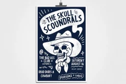 Band Poster Hand Drawn Template