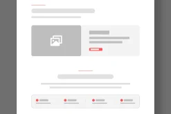 Banking and Finance Wireframe Layout