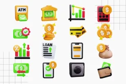 Banking 3D Icons