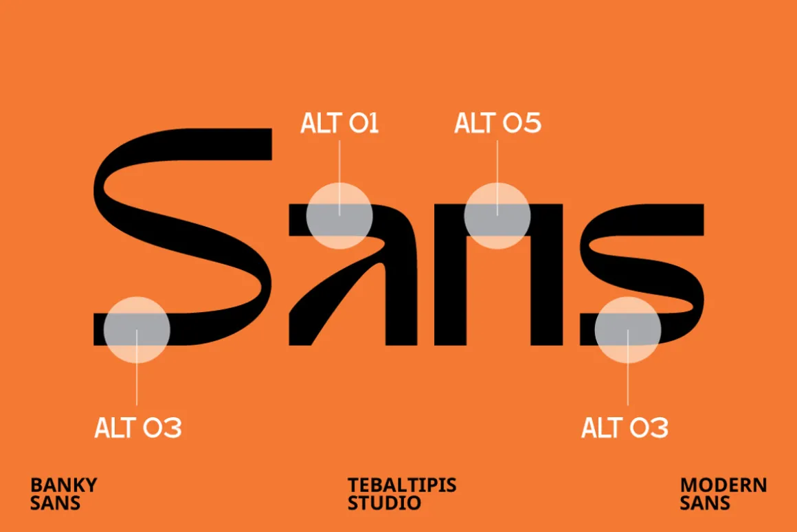 Banky - Modern Humanist Sans