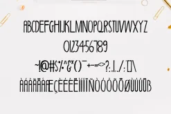 Barden Handmade Font
