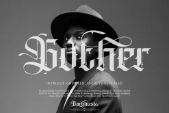 Barghust - Modern Blackletter Font