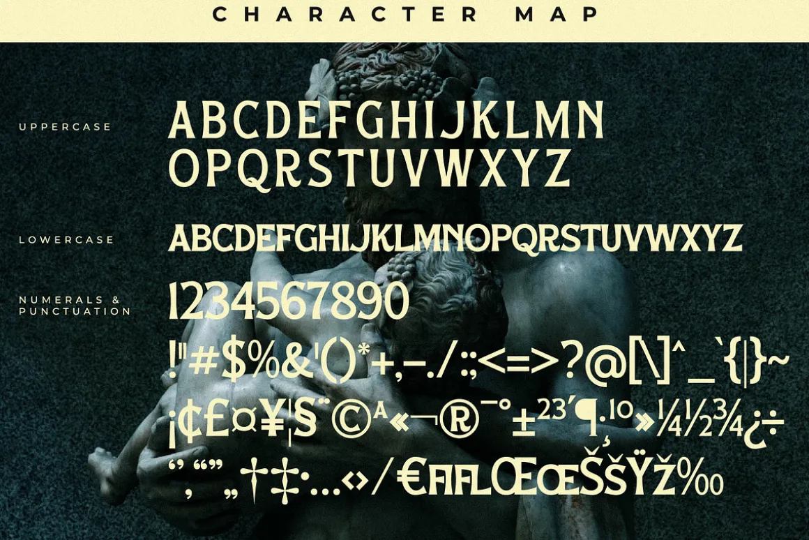 Barqen A Vintage Display Font LS