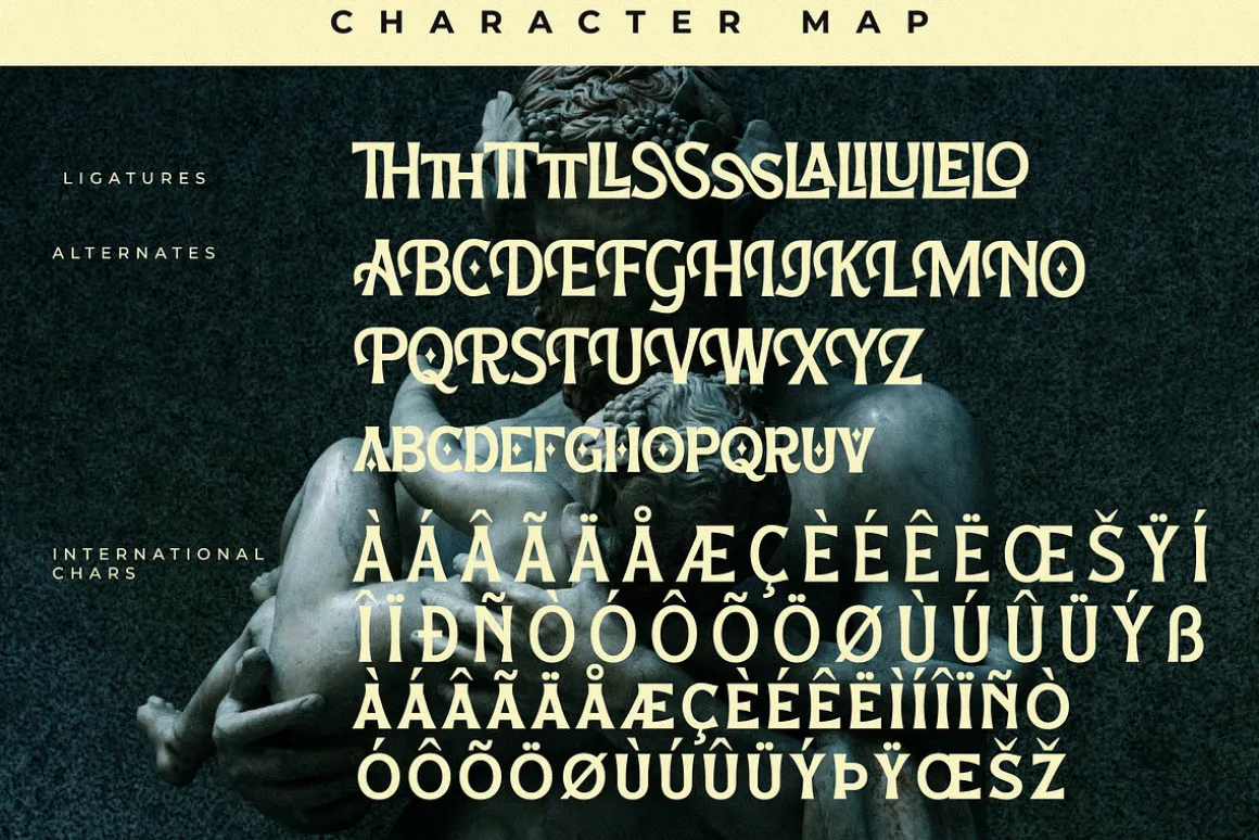 Barqen A Vintage Display Font LS