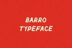 Barro I A Handmade Sans Serif Font
