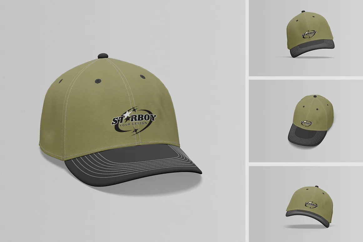 Baseball Cap Mockup