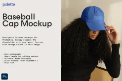 Baseball Cap Mockup SC-013