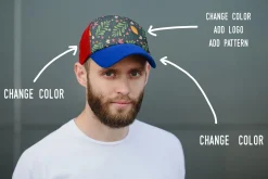 Baseball hat mock up