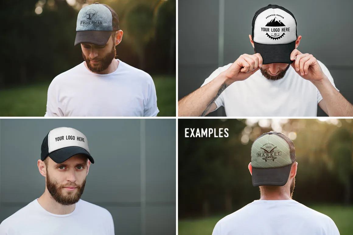 Baseball hat mock up