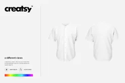 Baseball Jersey Mockup Set