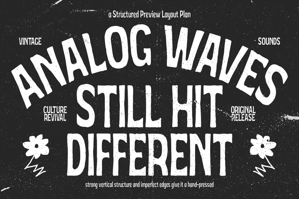 Basehand - Rough Condensed Font