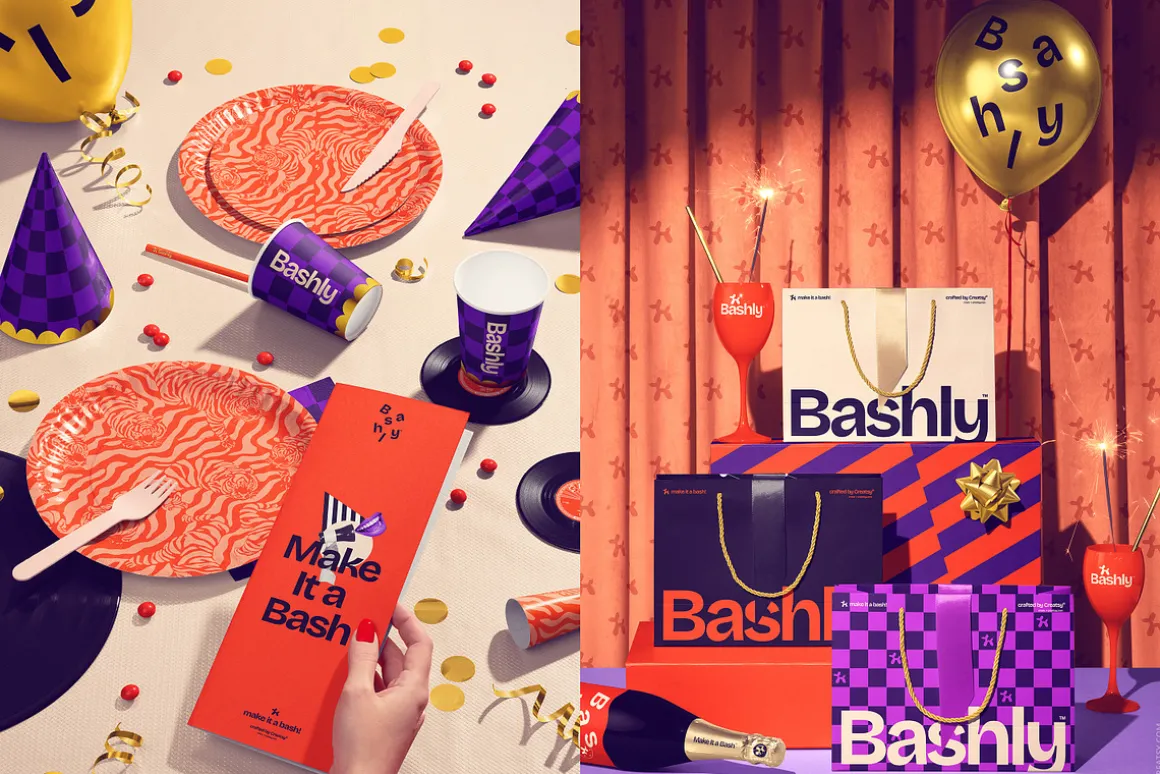 Bashly Party-themed Mockups Bundle
