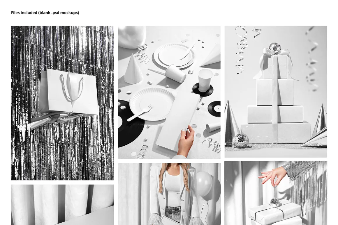 Bashly Party-themed Mockups Bundle