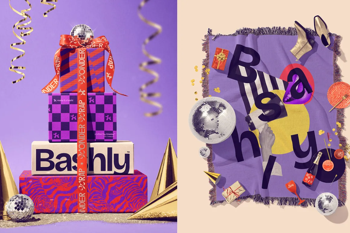 Bashly Party-themed Mockups Bundle