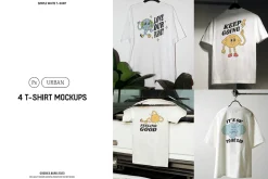Basic T-shirt Mockup Bundle