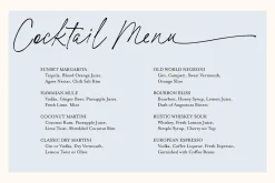 Basil Lime Margarita Script Font