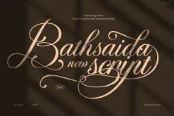 Bathsaida Calligraphy Script Font