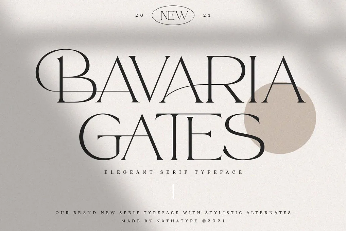 Bavaria Gates Font Family (Updated)