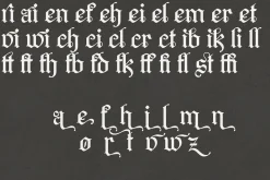 Bavides – Blackletter Font