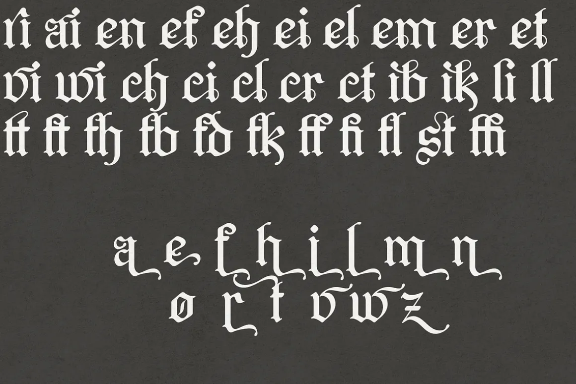 Bavides – Blackletter Font