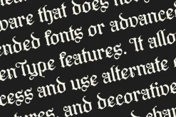 Bavides – Blackletter Font