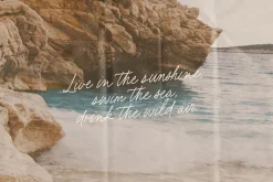 Beach Bound - A Fresh Pencil Script