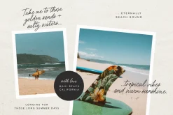 Beach Bound - A Fresh Pencil Script