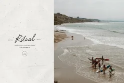 Beach Bound - A Fresh Pencil Script