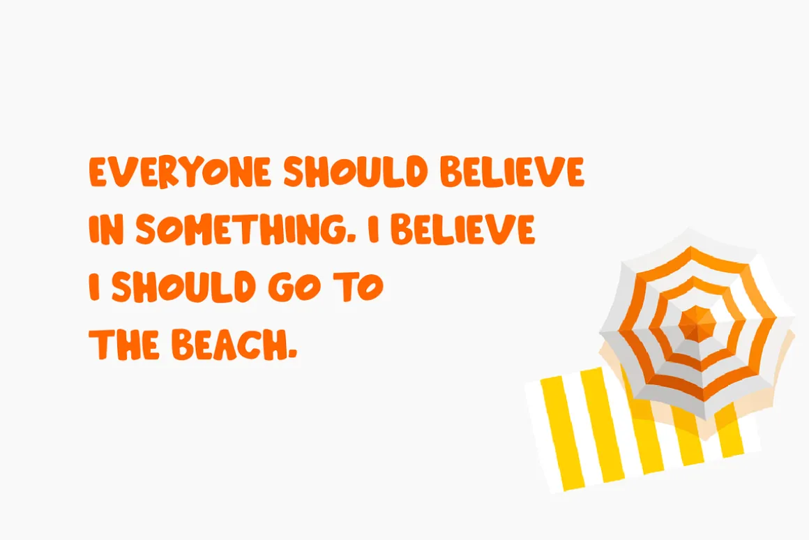 Beachday Font