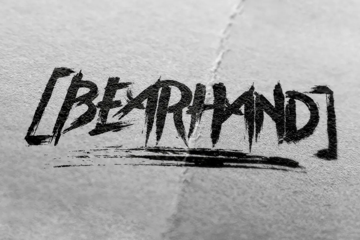 BearHand Typeface + Graphic Pack
