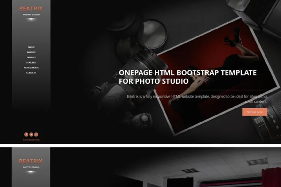 Beatrix - OnePage HTML Theme