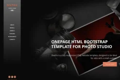 Beatrix - OnePage HTML Theme