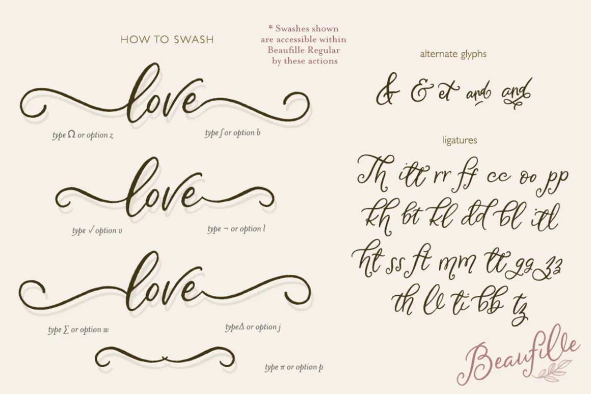 Beaufille Script