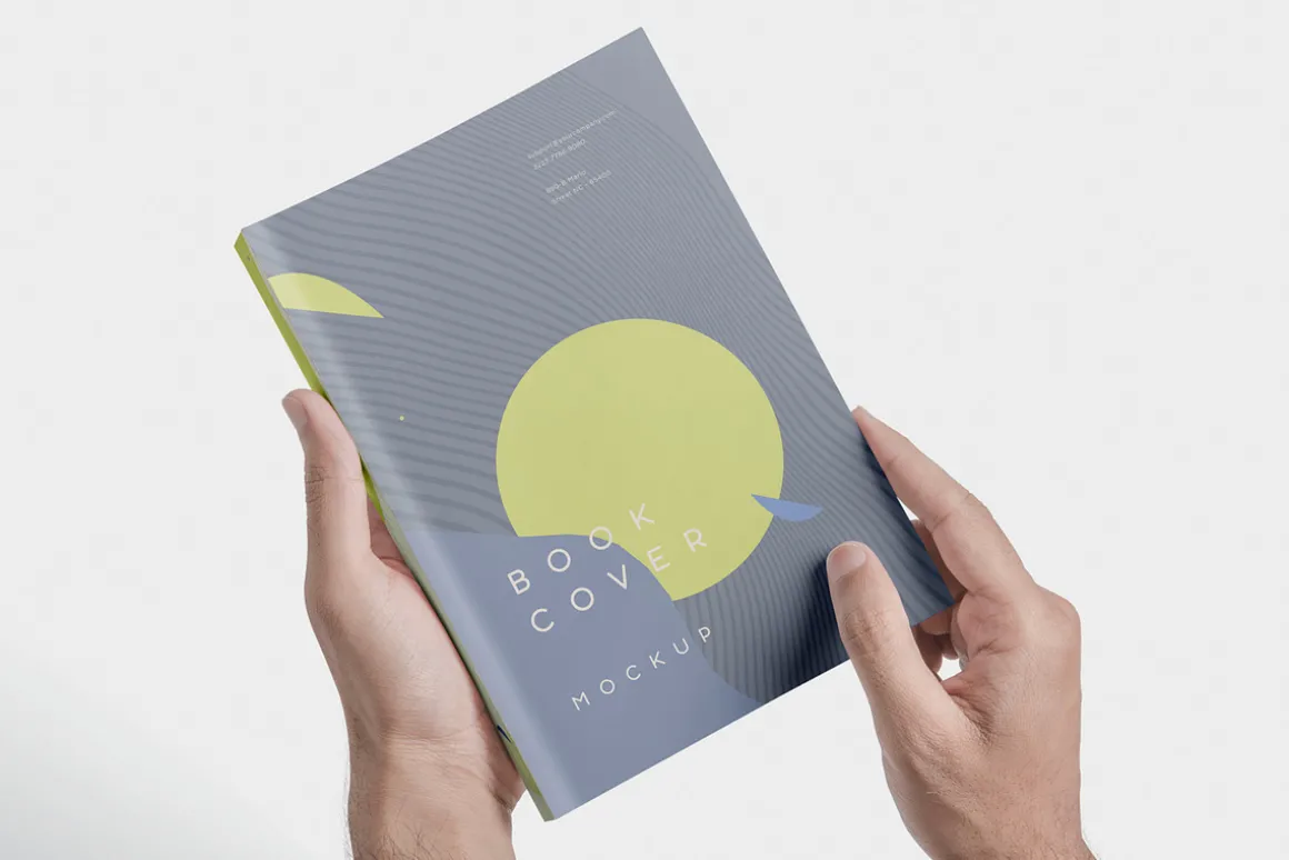 Beautiful Book Cover Mockups