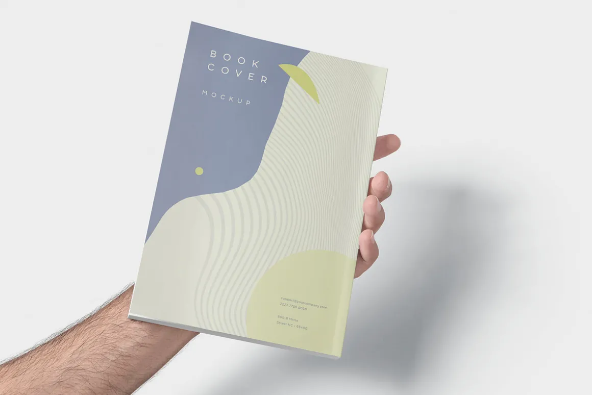 Beautiful Book Cover Mockups