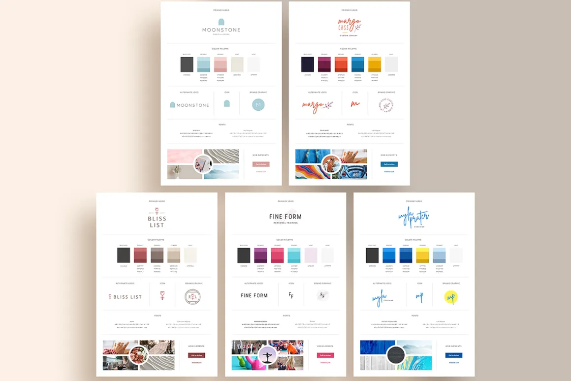 35 Beautiful Brand Kits | Canva