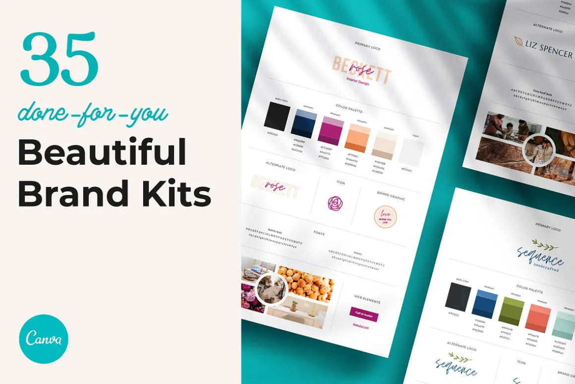 35 Beautiful Brand Kits | Canva
