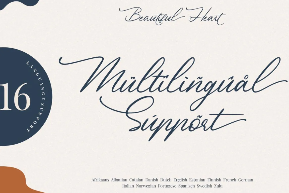 Beautiful Heart Font