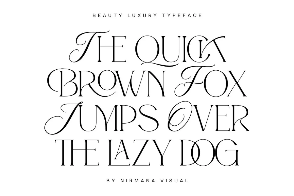 Beauty Luxury - Ligature Serif