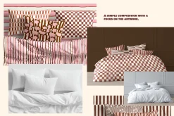 Bedding mockup set