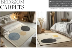 Bedroom Carpets Mockups