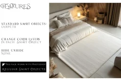 Bedroom Carpets Mockups