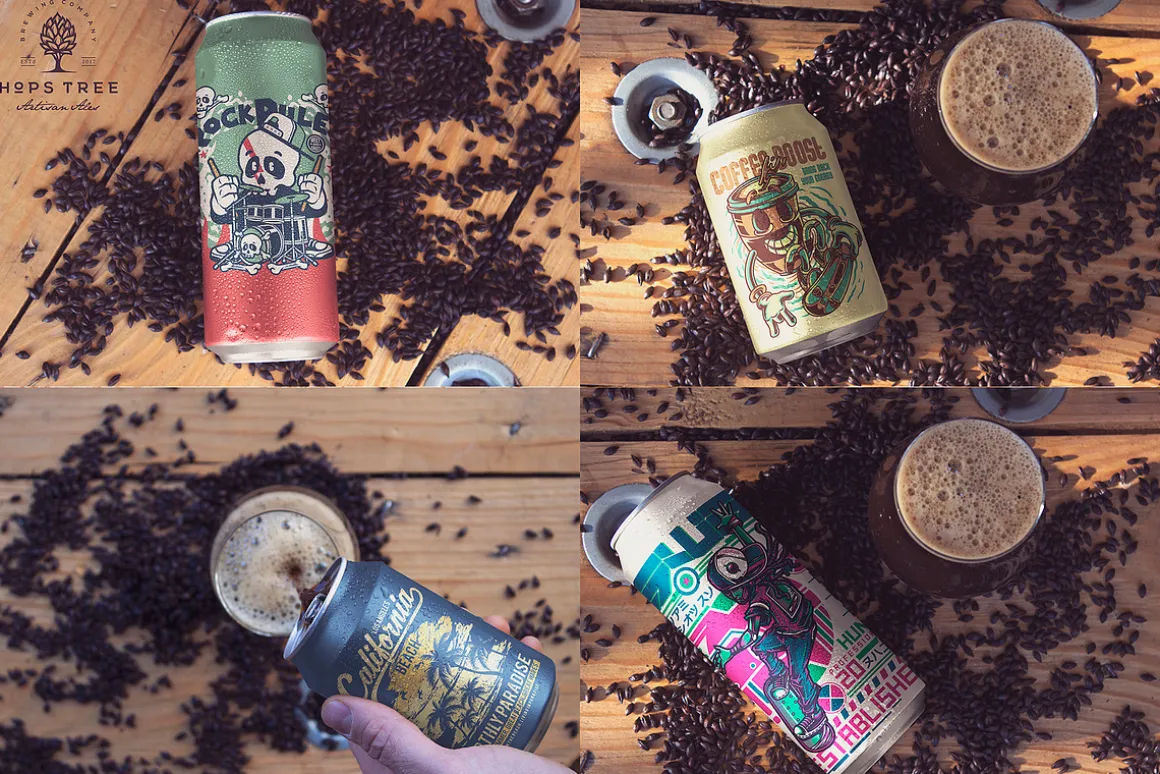 Beer Can Studio Mockups Megabundle