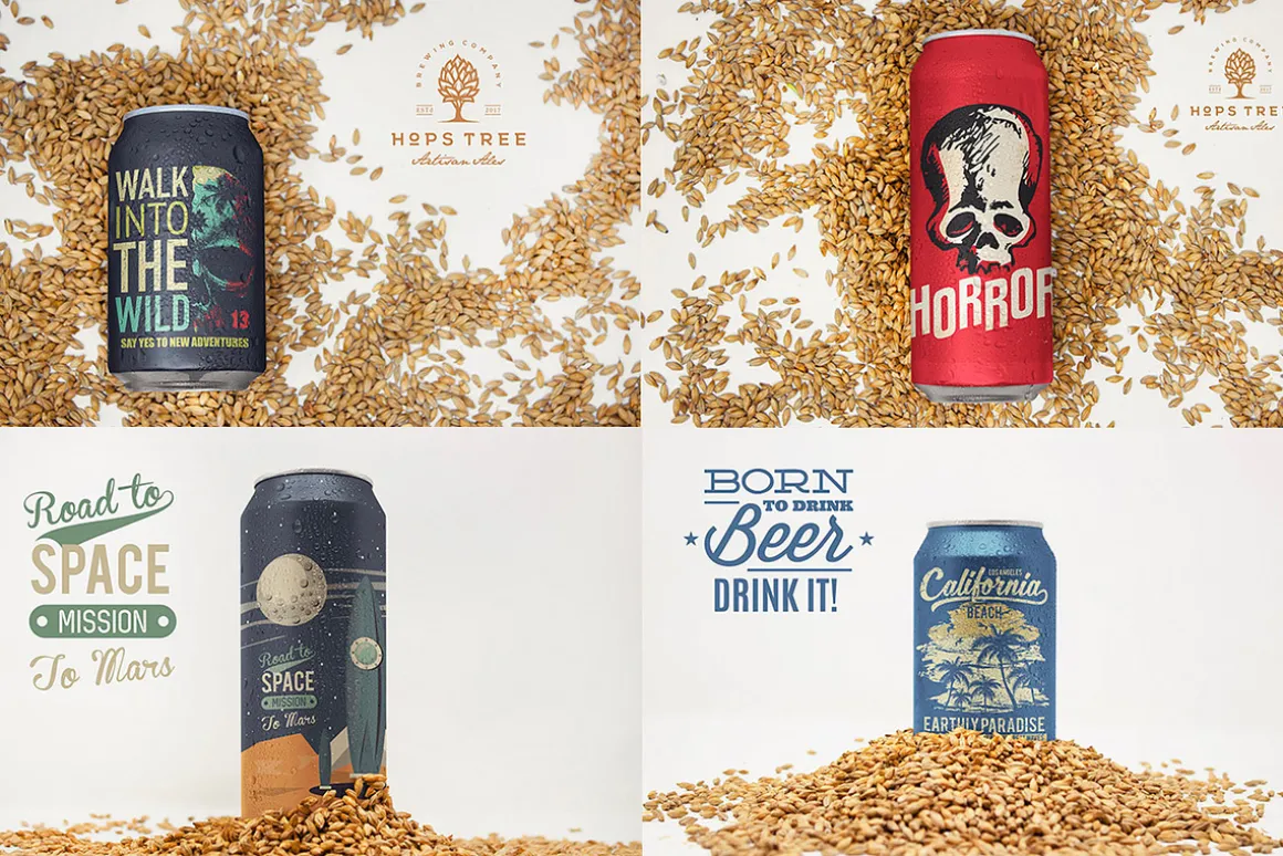 Beer Can Studio Mockups Megabundle
