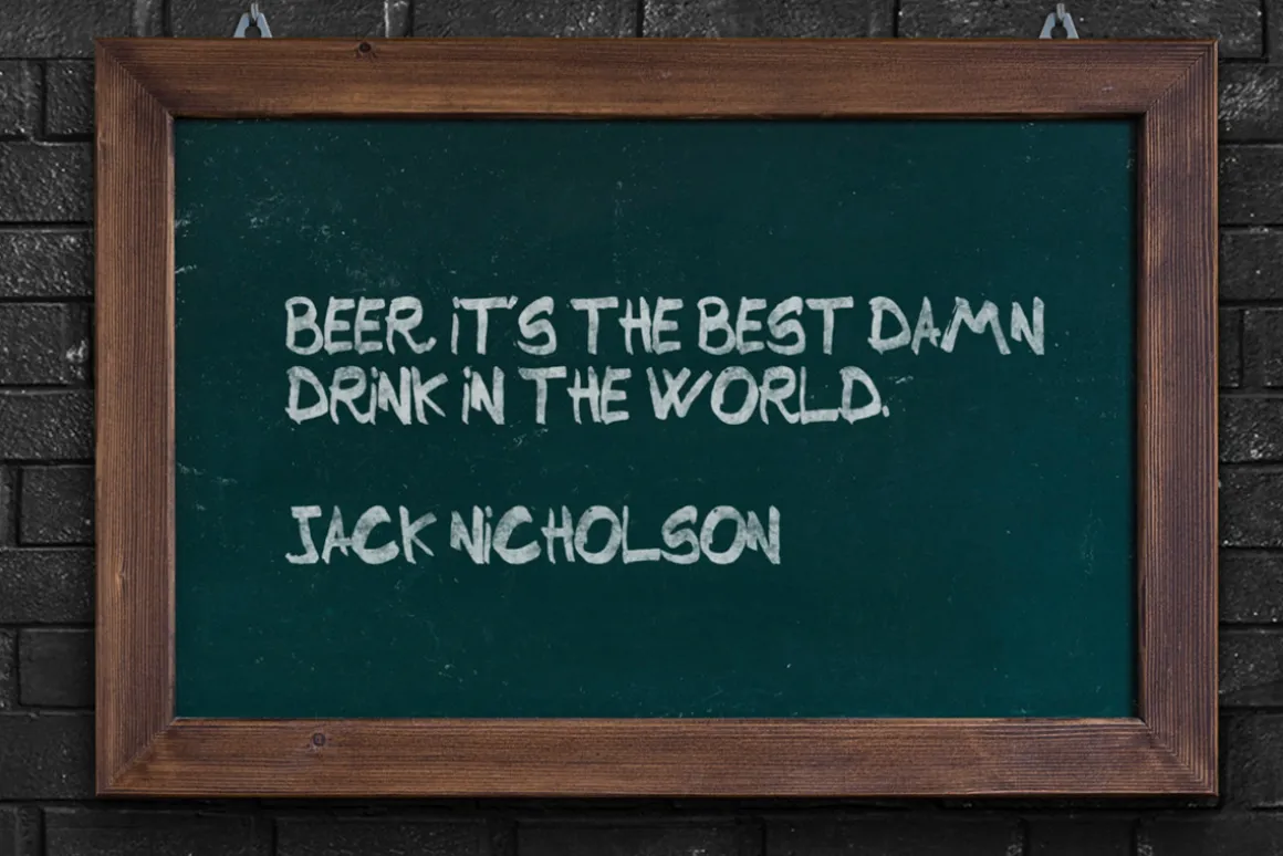 Beer Script Typeface