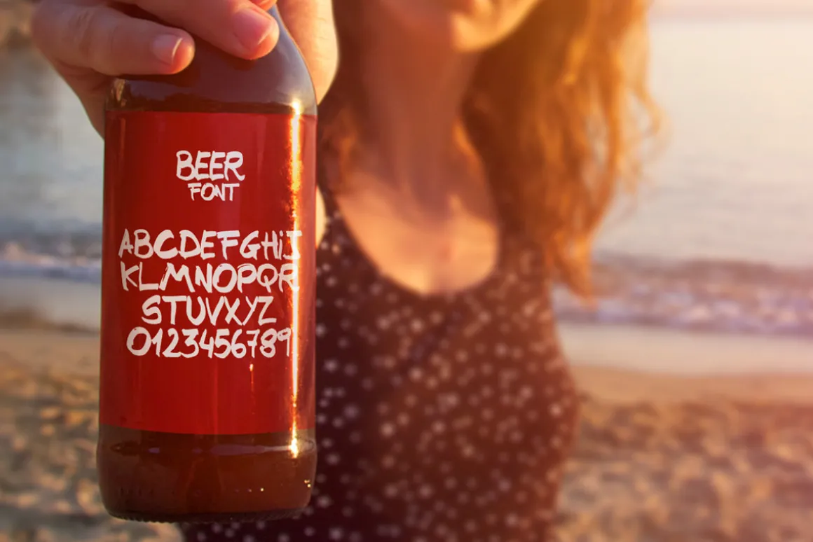 Beer Script Typeface