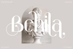 Behila Modern Display Font