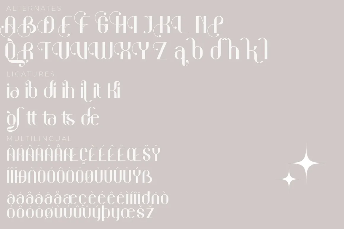Behila Modern Display Font